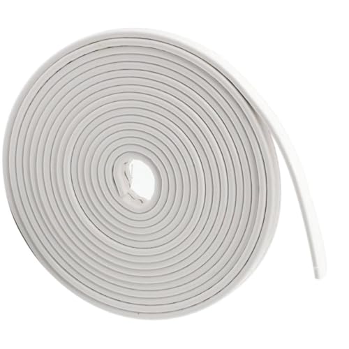 iplusmile Lanière de Cuir Pu Blanche 1,2 Cm X 3 Mètres Résistante à L'usure pour Couture et Décoration de Paquet Accessoire de Bricolage Paquet à Main