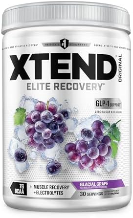 Xtend Original BCAA Powder, 7g BCAAs and 2.5g L-Glutamine for Mus...