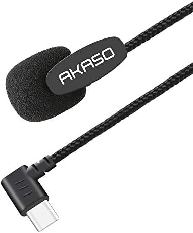 AKASO Brave 6 Plus/ Brave 7/ V50 Pro External Microphone (Type C Version)