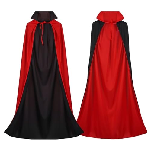 Fantasia Capa Longa Halloween Vampiro Dia das Crianças Terror Conde Magico Magia Dracula Bruxo Bruxa