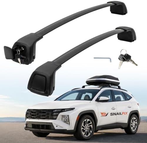 Aluminum Roof Rack Cross Bars Fit for 2022-2026 Hyundai Tucson NX...