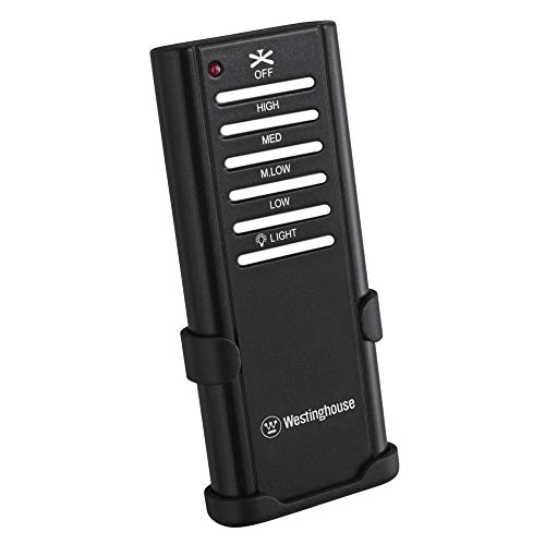 Westinghouse Lighting 7220400 Chambers 60-Inch Distressed Aluminum Indoor, Dimmable Led Light Kit, Opal Frosted Glass, Removable Cage, Remote Control Ceiling Fan #TOP3