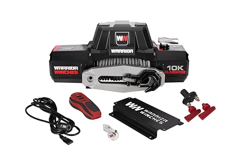 Warrior Winches Gladiator 10000lbs 12v Electric Winch