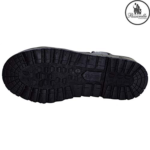 Bota Coturno Militar Infantil Meninos Redmax Diference Urbano Com Elástico E Zíper Couro Sintético 5