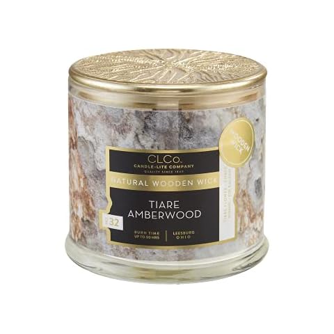 Candle-lite Amberwood Tiare 396g Cover