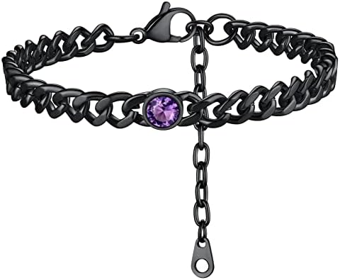 ChainsHouse Cuban Link Anklets for Women Men Stainless Steel Feet Jewelry Ankle Bracelets