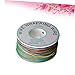 Veemoon Soft Tempered Soldering Wire Spool Colors Tinned Electronic Wire for Jewelry