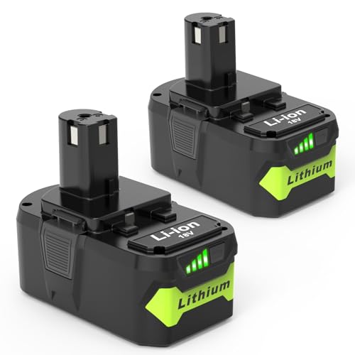 PEYESTEN 5500mAh Battery for Ryobi 18V P105 P108