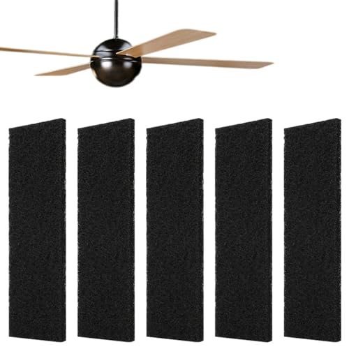 Ceiling Fan Air Purifier Pads | Ceiling Fan Air Filters | Unscented Ceiling Fan Filters, Air Freshener Pads, Dust Filters for Household Contaminants