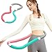 フラフープ ダイエット用 青あざ防止 ポリエステル素材 腰に優しい 折りたたみ式 ポータブル 脂肪燃焼効率化 低騒音設計 コンパクト 多機能トレーニングリング 屋内屋外兼用 軽量仕様