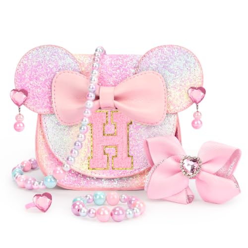 Image of mibasies Toddler Purse Gifts for Girls: 3 Year Old Girl Gifts, Girl Toys Purse Set