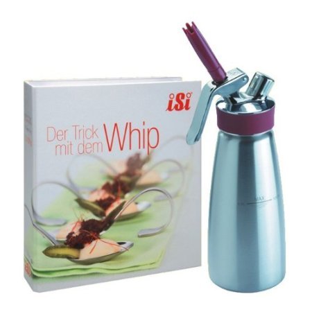 Preisvergleich Produktbild ISI Gourmet whip 0,5 l mit Espuma Rezeptbuch