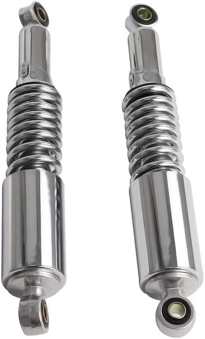 Bike Rear Shock CNC Aluminum Motorcycle Rear Shock Absorber Suspension Protection for 350mm Suspension Spring Replacement