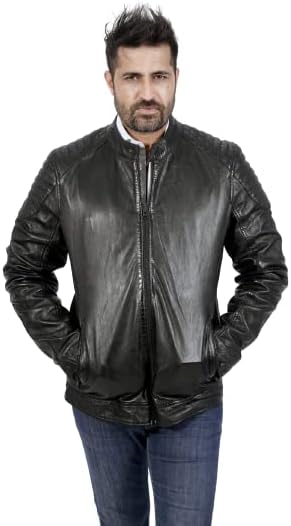 Boston Harbour mens Boston Harbour Men's Leather Jacket - Image 2
