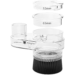 FoxAlien 69mm Diameter Dust Shoe for CNC Router Machine, Compatible with 52mm Spindle Motor and 65mm Router, Hose Diameter 38mm