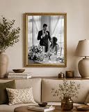 CABBEL NOVA ramka na zdjęcia 40 x 50 cm antyczne złoto – ramka barokowa w stylu vintage – do zdjęć, plakatów, dyplomów i dzieł sztuki - elegancka i dekoracyjna do salonu, biura, galerii