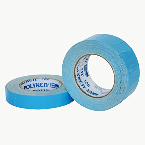 Polyken 108/Nat225 108 Flame Retardant Double Coated Cloth Carpet Tape: 2" X 75 Ft, Natural #TOP1