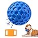 Dog Squeaky Balls, Indestructible Dog Toys for Aggressive Chewers, Tough Super Chewer Dogs Ball with Durable Natural Rubber, Almost Indestructible Dog Toys for Medium Large Breed