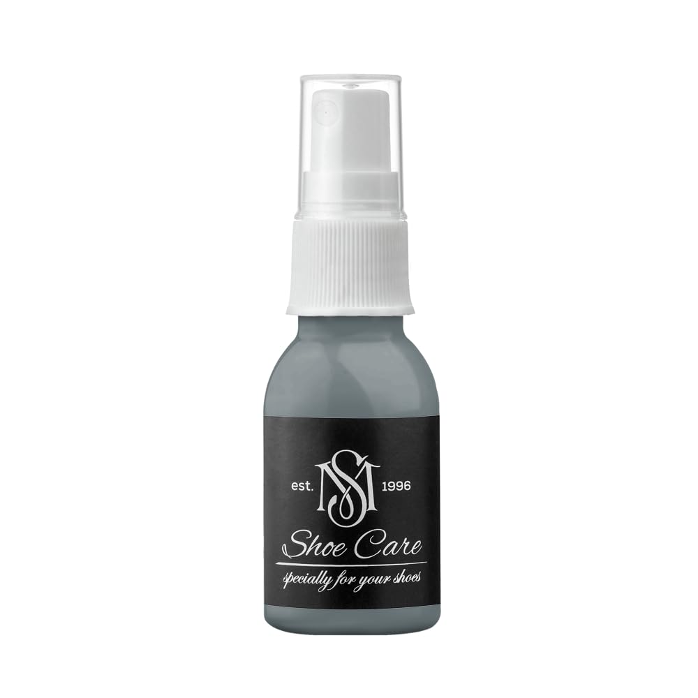 Spray do zamszu i nubuku - NCS S 6005-B20G Ciemna Łupkowa Szarość Węgla - Renowator koloru i impregnat do zamszu, nubuku, weluru marki MAVI STEP - 100 ml / 3.40 fl oz