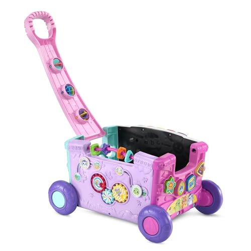 VTech Sort and Discover Activity Wagon for Toddlers, Pink - image 4