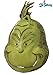 Fun Costumes Deluxe Dr. Seuss The Grinch Costume Mask for Adults - Full Head Latex Character Mask, Mesh Eyes & Mouth Slits ST