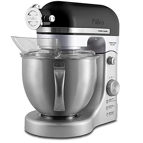 Batedeira Planetária Philco PBP1200P Inox 5l 1200W