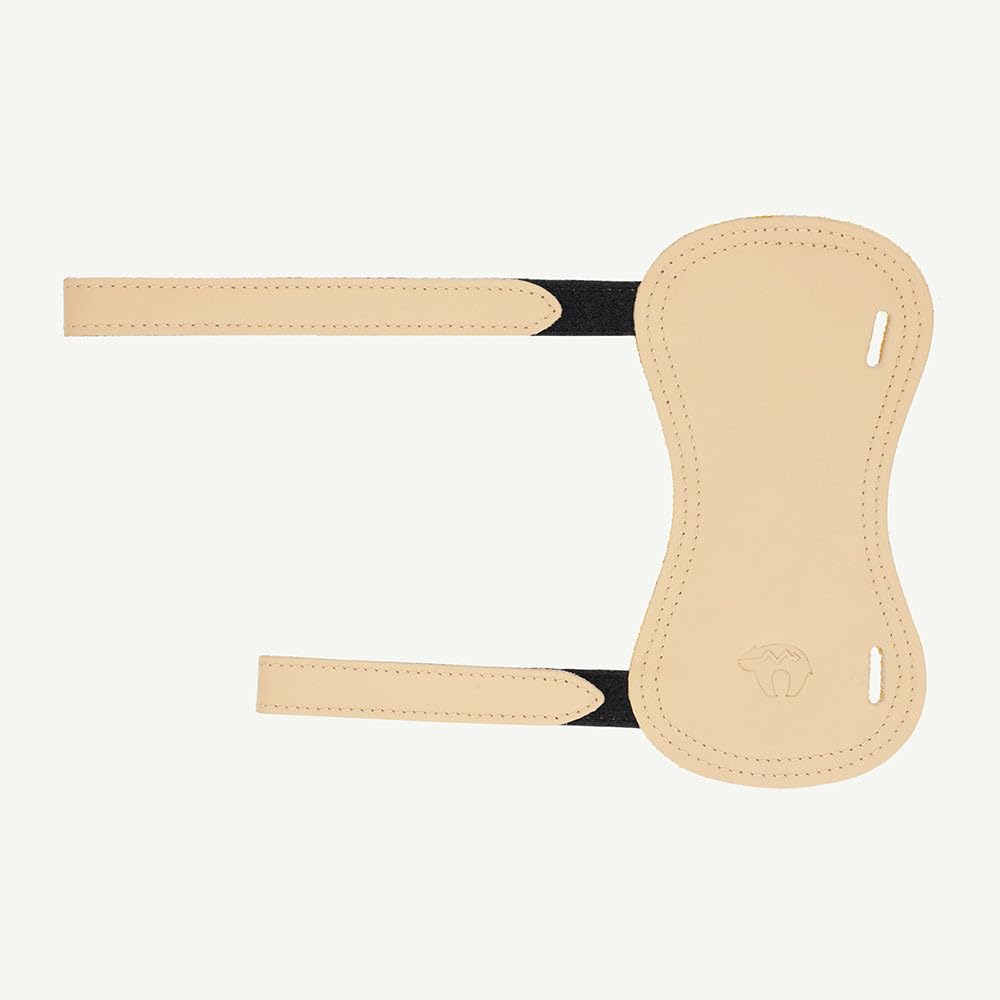 BEARPAW PRODUCTS Ochraniacz na przedramiona do łucznictwa - Ochrona przedramienia - Z ekologicznej skóry - Akcesoria do sportu łuczniczego - Dla dorosłych i dzieci - Do strzelania i łowiectwa (Plain)