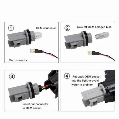 Clignotant LED séquentiel Citroen Nemo feu latéral dynamique van - 6