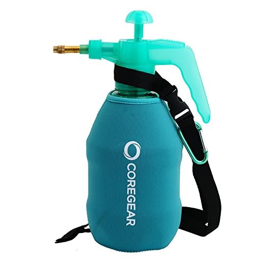COREGEAR (Ultra Cool XL USA Misters 1.5 Liter Personal Pump Water Mister & Sprayer with Full Neoprene Jacket (Teal)