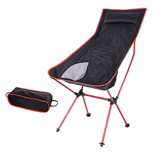 Chaise de pêche compressive et durable en aluminium avec table pliante - 4