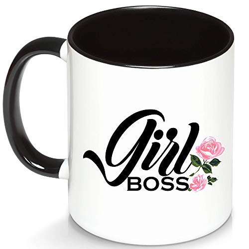 Girl Boss Mug Coffee Cup for Gifts Office Supplies Perfect for Women Birthday