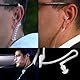 Spion Ohrhörer Spielzeug Agent Kostüm Zubehör, Spy Earpiece Spielzeug für Verkleiden Pretend Spiele Polizei Ausrüstung Rollenspiele Detective Accessoires