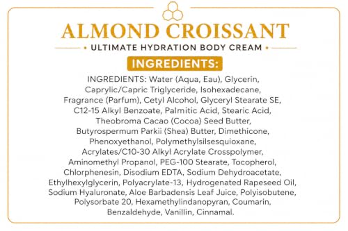 Bath & Body Works Almond Croissant Ultimate Hydration Body Cream 2-Pack image 4