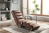 LANTRO JS Chaise Lounge Indoor, Relax in Style with Comfortable Sleeper Chair for Adults