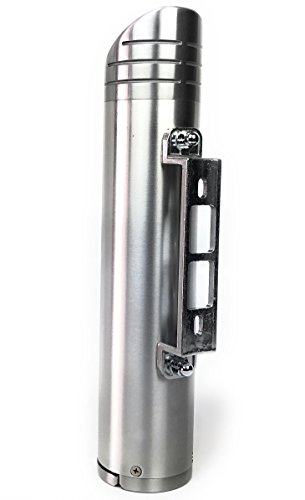 Lockable Wall Mounted Metal Ashtray. Space Saving Cigarette Bin Suitable For Outdoor Use In Communal Smoking Areas Or Smoking Shelters At A Pub, Bar, Office, Restaurant, Cafe Or Nightclub #TOP3