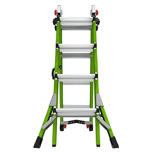 Little Giant Ladders Conquest 17',Hi-viz Green by Little Giant - Image 8