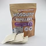 Mosquito Repellent Outdoor Patio, Mosquito Outdoor Control, Natural Mosquito Repellent for Yard, Long Lasting Mosquito Repeller-12 Pack