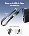 INIU Portable Charger, Smaller & Lighter 45W Fast Charging with Attached USB C Cable, Flight-Safe 10000mAh PD Power Bank Battery Pack, Travel Phone Powerbank for iPhone 17 16 15 Samsung S25 Google etc