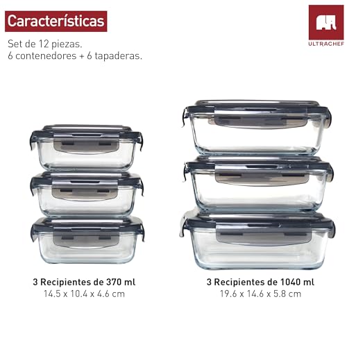 Contenedores, Kitchen topper comida Marca ULTRACHEF (2)