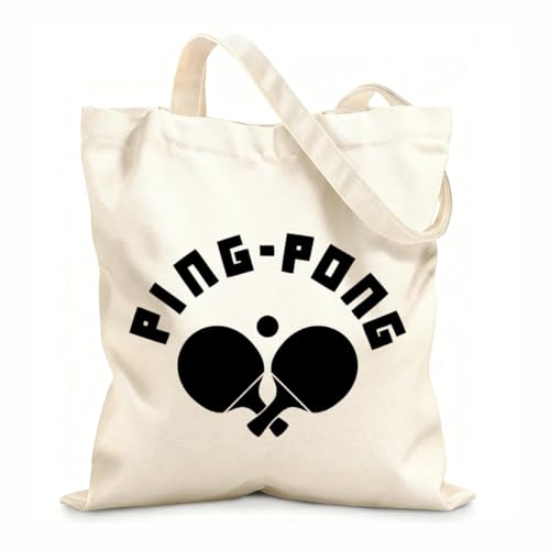 AILOONG Bolsas de mano de poliéster y algodón Juegos Club de Ping Pong Deportes Raqueta de Tenis Tela de 12 oz de grosor Se usa como neceser 25x30cm Pequeño