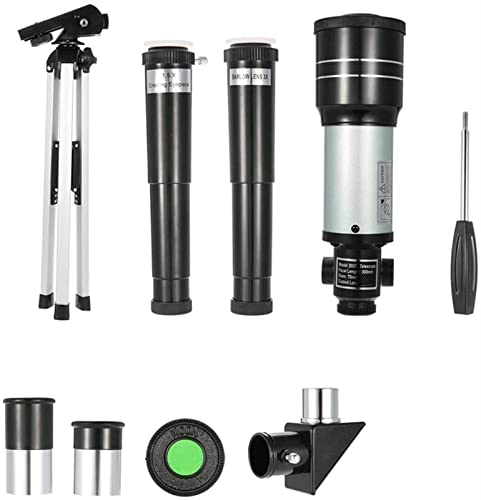 Telescopio Astronómico con Trípode 150X Refractor miniatura 6