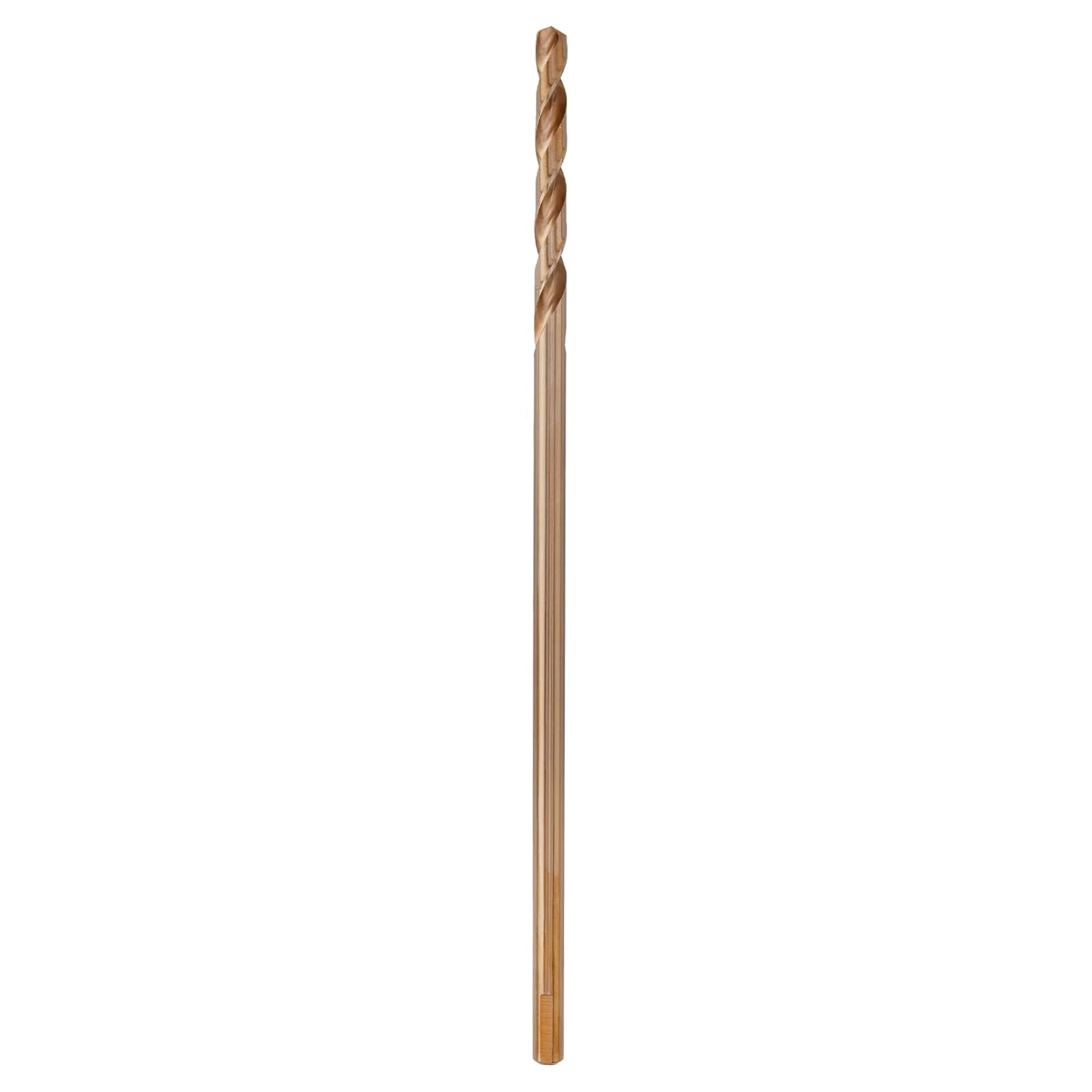 3/8 x 12 Inch Cobalt Long Drill Bits (1 Pack), Drilling for Hard Wood, Aluminum, and Soft Metal Sheet