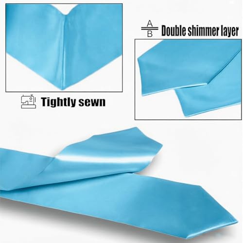 Image of Graduation Stole Honor Stole Plain Sash 60 inch Long for Graduation Ceremony and Graduation Photos