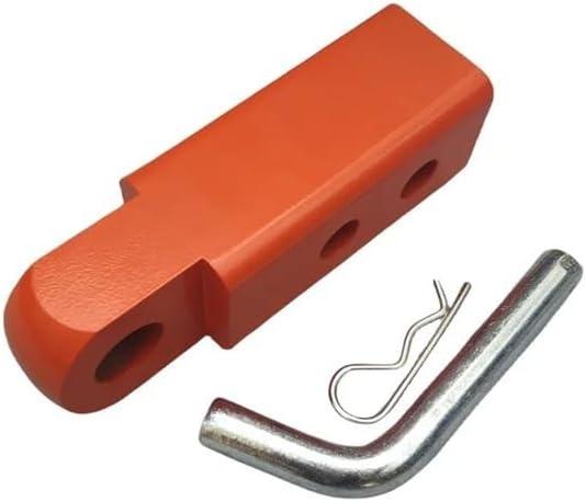 OUTMX 18000 Lbs 2 Inch Shackle Hitch Arm Receiver Towing Trailer Tow Hitch Trailer Hooks Tow Bar with Two Hole Adjust Pitch-Row