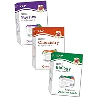 CGP GCSE AQA Biology, Chemistry & Physics Revision cards set