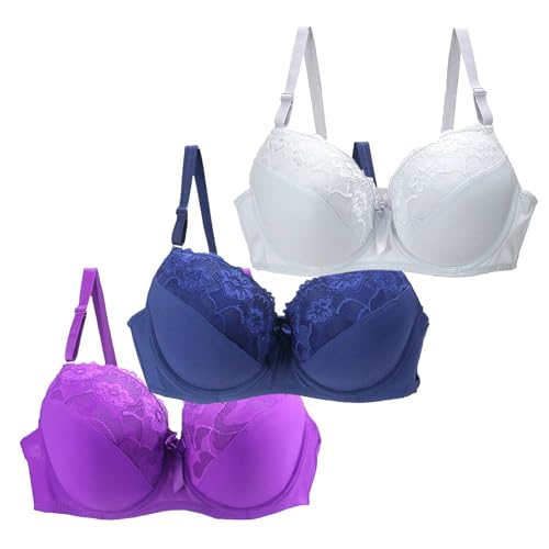 Soutien-gorge grande taille en dentelle douce bonnet 100D