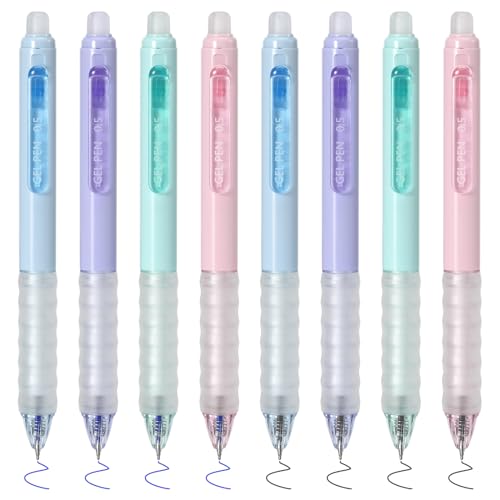 Temiary 8Pcs Retractable Erasable Gel Pens miniatura 2