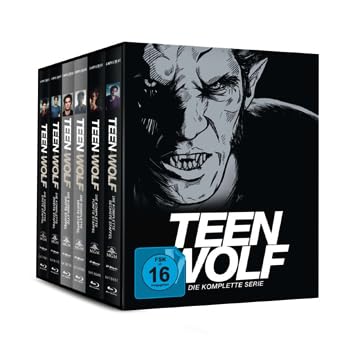 Teen Wolf (Complete Series 1-6) - 25-Disc Box Set [ Blu-Ray, Reg.A/B/C Import - Germany ]