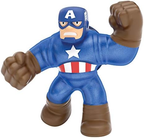 Heroes of Goo Jit Zu Licensed Marvel Hero Pack - Captain America, Multicolor (41057)