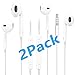 Produktbild 2 PackIn-Ear-Kopfhörer für iPhone 3.5-mm Jack-Kopfhörer mit eingebautem Mikrofon und Lautstärkeregler Stereo In-Ear-Kopfhörer Kompatibel für iPhone/Android/Computer / MP3 / MP4 ect -Weiß.